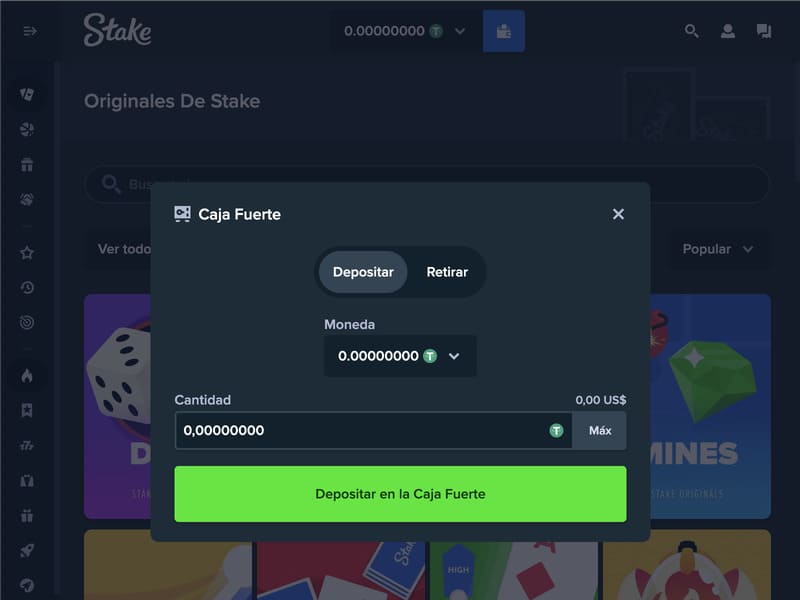 Bóveda de casino Stake Bóveda de casino Stake